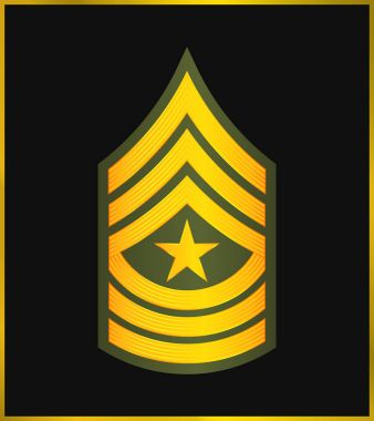 Military Ranks and Insignia. Stripes and Chevrons of Army clipart