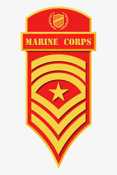 Military Ranks and Insignia. Stripes and Chevrons of Army