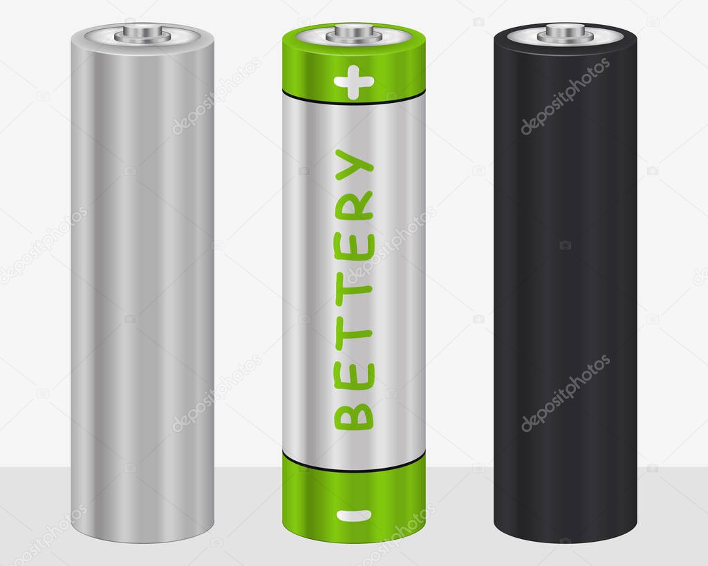 Realistic AA Type Battery
