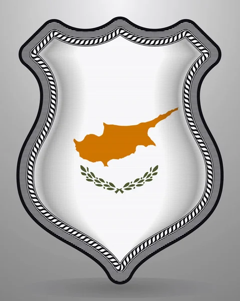 Σημαία της Κύπρου. Διάνυσμα σήμα και το εικονίδιο — Διανυσματικό Αρχείο