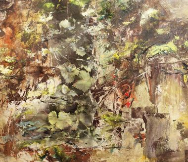 Üzüm, soyut Yağlıboya Resim