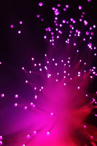Nowy Rok Boże Narodzenie Oświetlenie Kolorów Iluzja Wybuchu Salutowania Dziwadła — Zdjęcie stockowe