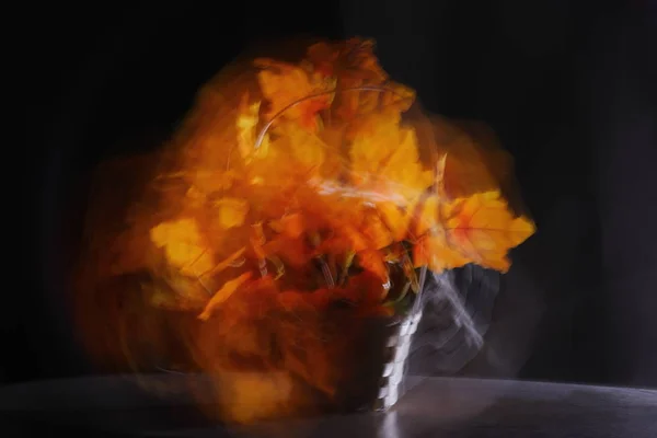 Blur when the camera moves, abstract images of fire, wind or sunlight. Stock Image