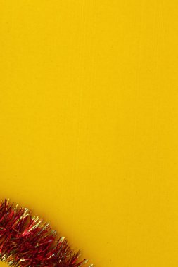 Neşeli Noel ve mutlu yeni yıl tebrik kartı şablonu