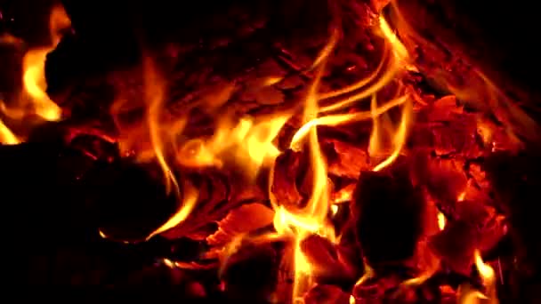 Affascinante magia del fuoco . — Video Stock