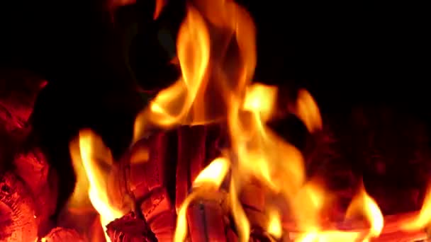 Affascinante magia del fuoco . — Video Stock