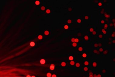 Işık fiber optik lambanın tuhaflıkları.