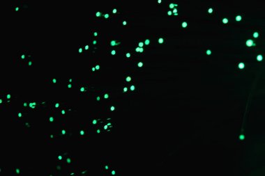 Işık fiber optik lambanın tuhaflıkları.