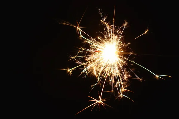 La Navidad y la iluminación de Año Nuevo . — Foto de Stock