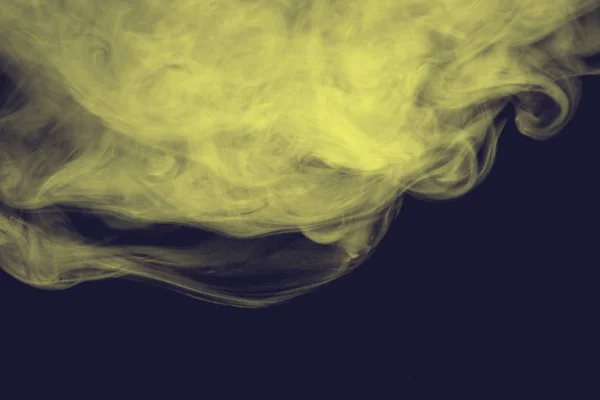 Fancy colored smoke. Curls and clouds of colored smoke. — 스톡 사진