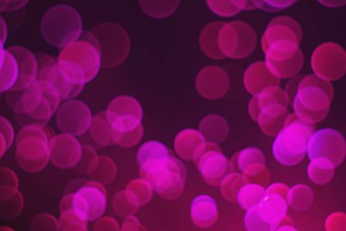 Parlak renkli bulanık noktalar. Renkli fanteziler. Bokeh.