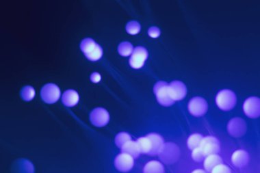 Parlak renkli bulanık noktalar. Renkli fanteziler. Bokeh.