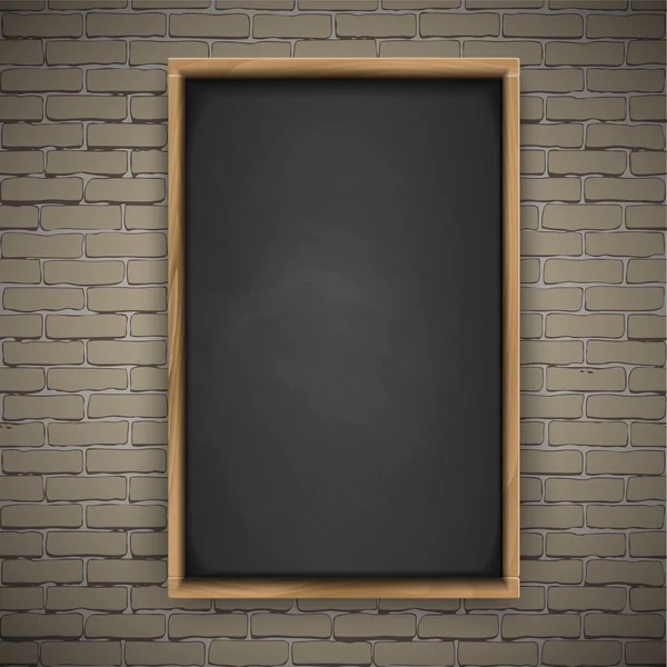 Menu chalkboard on white background — Stock Vector