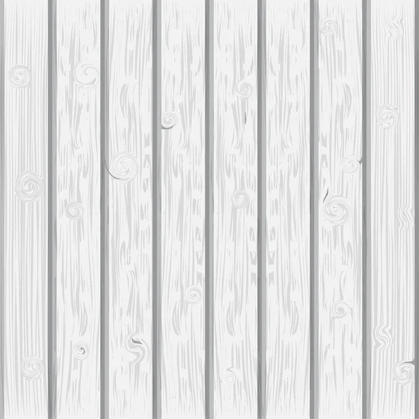 Weiße Holzplanke Textur Hintergrund — Stockvektor