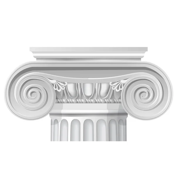 Capital iónico de orden clásico — Vector de stock