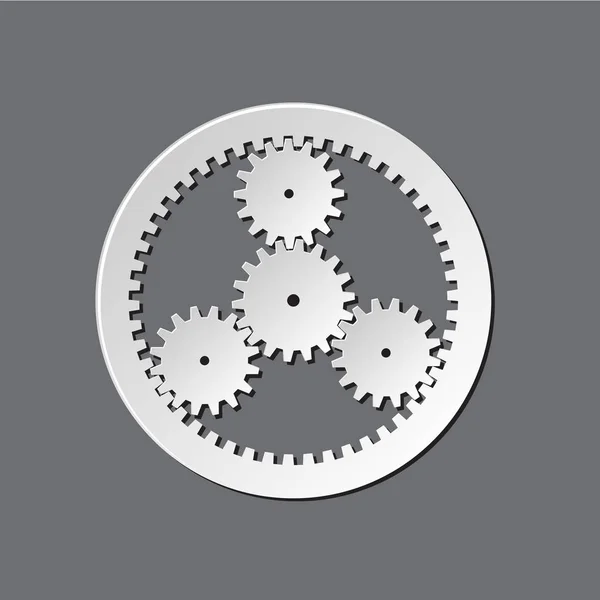 Mechanical watches gears — Stock Vector