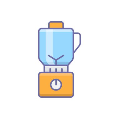 Beyaz arkaplanda izole edilmiş karıştırıcı vektör simgesi aracı