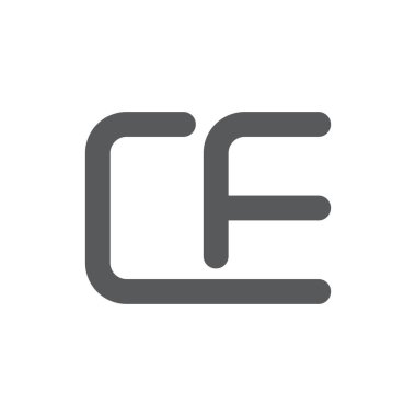 ce işareti vektör simgesi beyaz arkaplan üzerinde izole