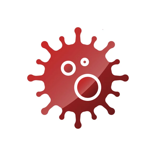 Coronavirus Sjukdom Som Heter Covid Farliga Virus Vektor Illustration — Stock vektor