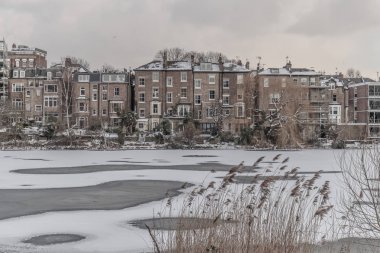 İngiltere 'de sakin bir kış sabahı