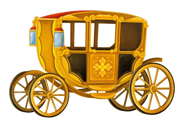 Cartoon carriage - transportation — Stock Photo, Image
