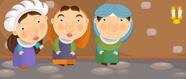 geleneksel görünümlü kadın