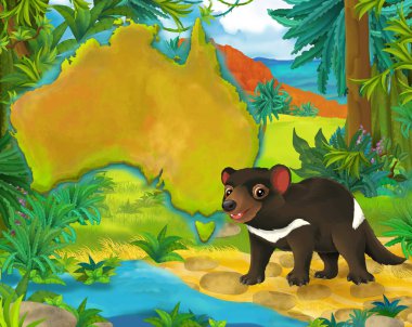 Çizgi film Tazmanya canavarı 