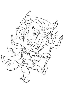 Devil Boy Free Vector Eps Cdr Ai Svg Vector Illustration Graphic Art