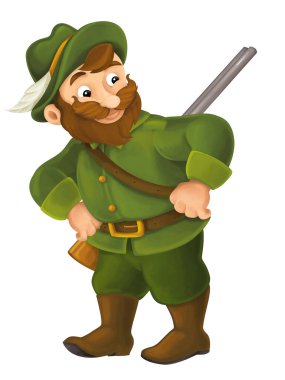 karikatür mutlu avcı 