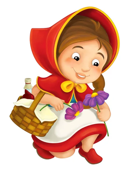 Little red riding hood — Stock Photo, Image