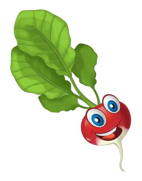 Bonito cartoon vegetal — Fotografia de Stock