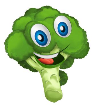 gülümseyen ve brokoli arıyorsunuz