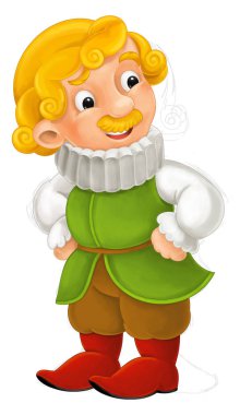 Jabot ile gülümseyen saraylı 