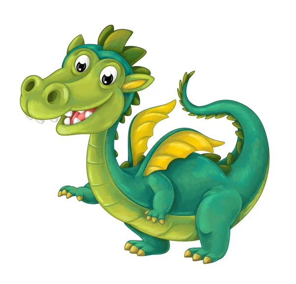 gülümseyen yeşil ejderha   