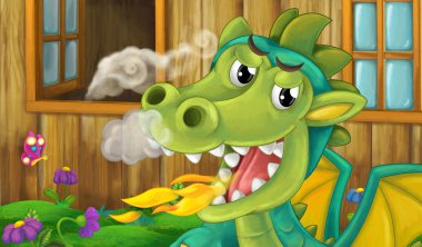 Yiyecek kokusu dışında ejderha 