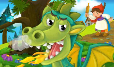 Dragon ve onu arayan kadın