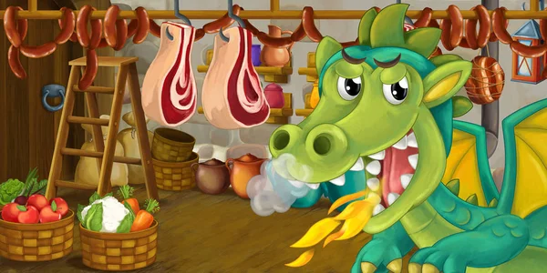 yiyecek çalmak ejderha 