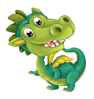 komik karikatür dragon 