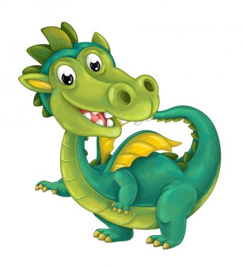 komik karikatür dragon 