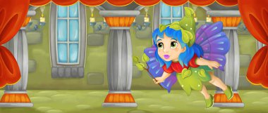 çizgi film peri holding değnek