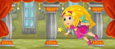 çizgi film peri holding değnek