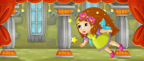 çizgi film peri holding değnek