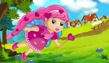 çizgi film peri evleri uçan