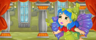 çizgi film peri holding değnek