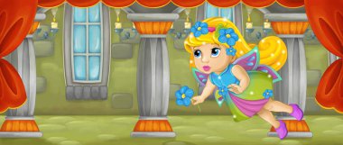 renkli büyücü uçan