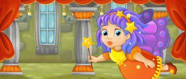 çizgi film peri holding değnek