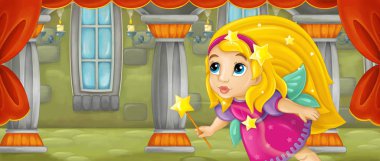 çizgi film peri holding değnek