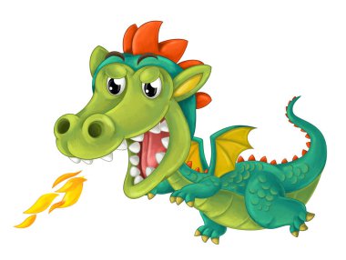 efsanevi dragon için peri masalı