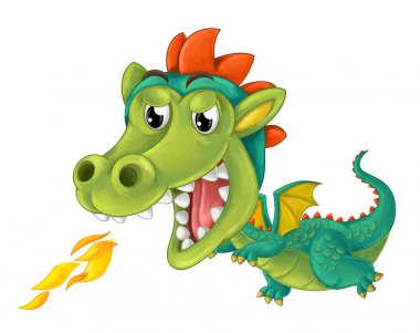 efsanevi dragon için peri masalı