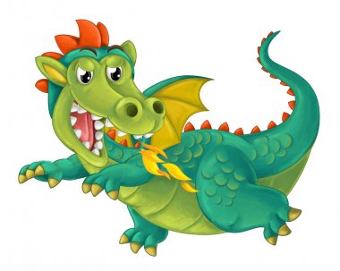 efsanevi dragon için peri masalı